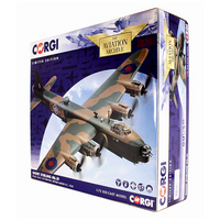 Corgi Shorts S.29 Stirling Mk III Royal Air Force EF452/HA-O Arthur Aaron, No218 Squadron 'Gold Coast', Downham Market, Turin Raid, 12 August 1943 Scale 1/72 AA39503