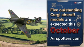 Five outstanding Corgi aircraft models are expected this October