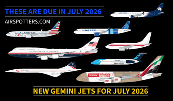 New Gemini Jets Due July 2026 at Airspotters.com