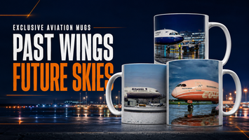 Exclusive Aviation Mugs | Past Wings & Future Skies