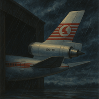 My Story "THY DC-10" at London Gatwick 1974 