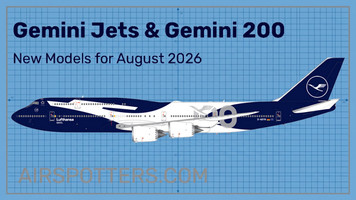 GeminiJets July/August 2026 Releases – Available to Pre-Order