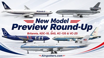 New Inflight 200 Pre-Orders: Britannia Boeing 767 & More 1:200 Models