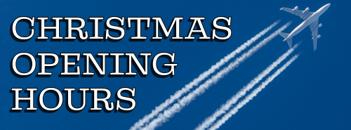 CHRISTMAS OPENING  HOURS