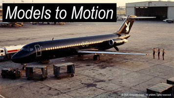 Model to Motion: Bringing Aircraft Models to Life