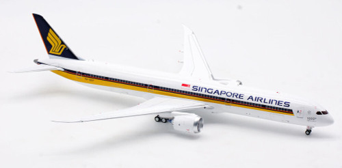 J Fox Models Singapore Airlines The 1000th Dreamliner Boeing 787-10 Dreamliner 9V-SCP With Stand Scale 1/200 WB78710002