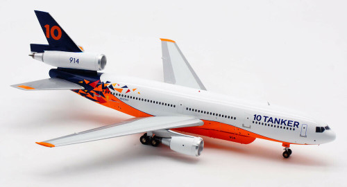 Inflight 200 Tanker Air Carrier DC-10 -30ER N603AX with stand Scale 1/200 IFDC10AT0421
