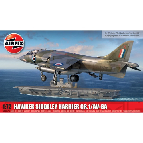 Airfix Hawker Siddeley Harrier GR.1/AV-8A Scale 1/72 A04057A