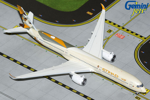 Gemini Jets Etihad Airbus A350-1000 A6-AXC Scale 1/400 GJETD2163