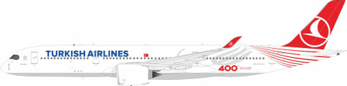 Inflight 200 Turkish Airlines Airbus A350-900 XWB 400th Aircraft TC-LGH Scale 1/200