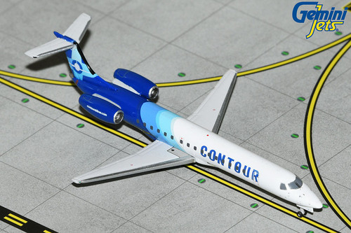 Gemini Jets Contour Airlines Embraer ERJ-145LR  N12552 Scale 1/400 GJVTE2188