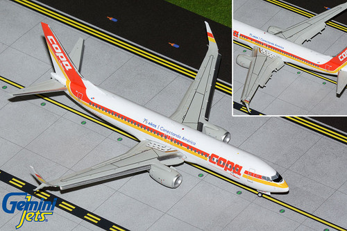 Gemini 200 Copa Boeing 737-800  Flaps Down HP-1841CMP Scale 1/200 G2CMP1211F