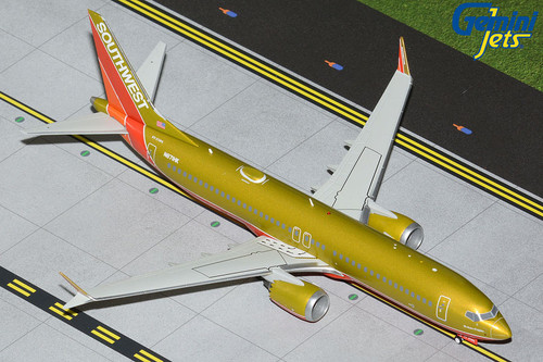 Gemini 200 Southwest Boeing 737-MAX8  N871HK Scale 1/200 G2SWA1216