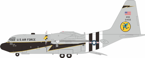 Inflight 200 USAF US Air Force Lockheed Hercules C130H (L-382) 93-1456  Scale 1/200 IF130USAF456