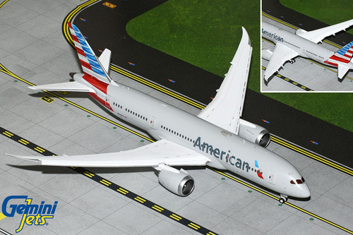 Gemini 200 American Airlines  Boeing 787-8 N808AN Flaps Down Scale 1/200 G2AAL1105F