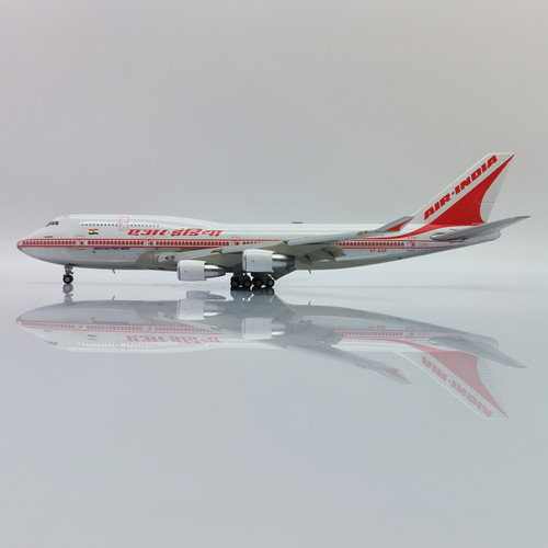 JC Wings Air India Boeing 747-400  VT-ESP Polished Flaps Down Scale 1/400 XX40034A