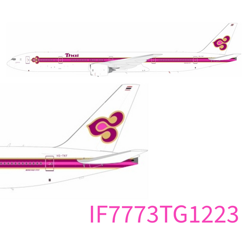 Inflight 200 Thai Airways International Boeing 777-300 HS-TKF Scale 1/200 IF7773TG1223