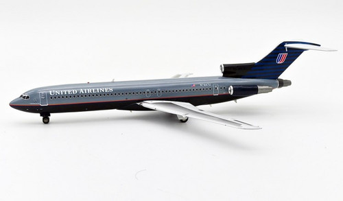 Inflight 200 United Airlines N7447U Boeing 727-222/Adv  With Stand Scale 1/200 IF722UA7447