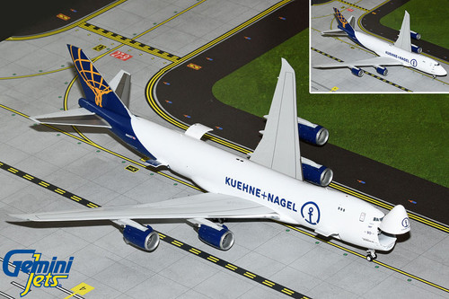 Gemini 200 Boeing 747-8F Atlas Air / Khuene+Nagel N862GT Interactive Scale 1/200 G2GTI1240