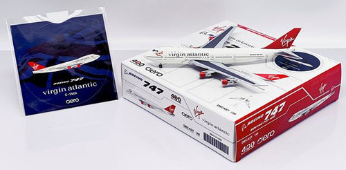 Big Bird Boeing 747-100 Virgin Atlantic Airways G-VMIA Scale 1/400 BB4-741-006