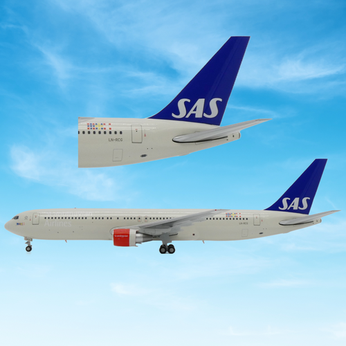 JC Wings Boeing 767-300ER SAS Scandinavian Airlines LN-RCG Scale 1/200 XX20191