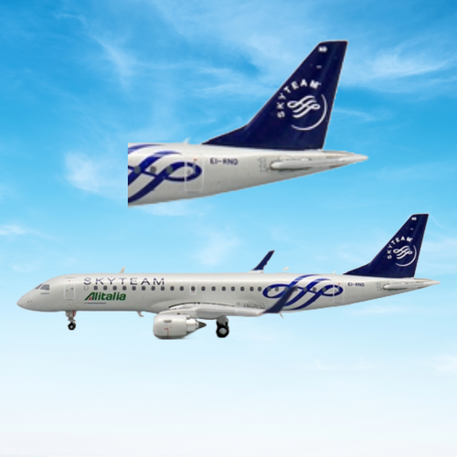 JC Wings Embraer 190STD Alitalia Cityliner "Skyteam" EI-RND Scale 1/400 XX40062