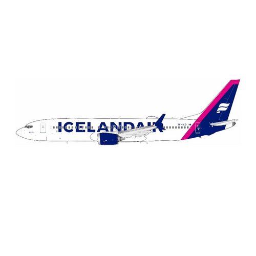 J Fox Models Icelandair Boeing 737-8Max TF-ICO Scale 1/200  JF-737-8M-009