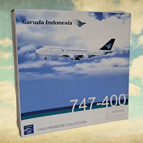 Dragon Wings Garuda Indonesia Boeing 747-400 Scale 1/400 55909-03