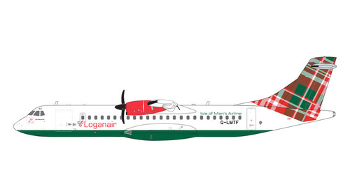 Gemini 200 Loganair ATR-72-600 G-LMTF "Clan Manannan" Green Livery Scale 1/200 G2LOG1375