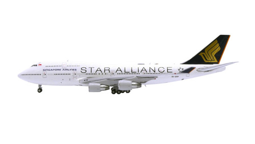 JC Wings Boeing 747-400 – Singapore Airlines “Star Alliance” 9V-SPP – Scale 1:400 – XX40701 JC Wings Boeing 747-400 – Singapore Airlines “Star Alliance” 9V-SPP – Scale 1:400 – XX40701