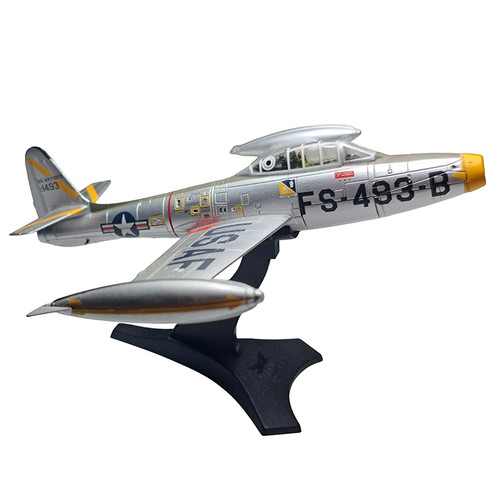 SkyMax 1:72 F-84E Thunderjet Lt. Jacob Kratt 523rd Fighter Bomber Squadron USAF 1951 Diecast Model Aircraft SkyMax 1:72 F-84E Thunderjet Lt. Jacob Kratt 523rd Fighter Bomber Squadron USAF 1951 Diecast Model Aircraft