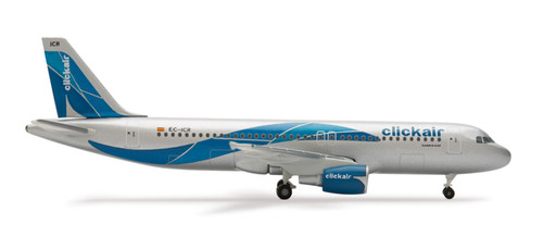 Herpa Clickair Airbus A320 scale 1/500 509534