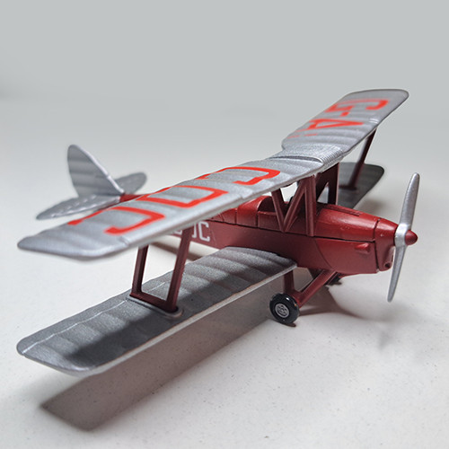 Unboxed Oxford Diecast Tiger Moth G-ACDC Scale 1/72