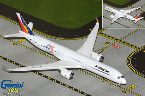 Gemini Jets, Philippine Airlines, Airbus A350-1000 “85 Years”, RP-C3510, Flaps Down, Scale 1/400, GJPAL2397F