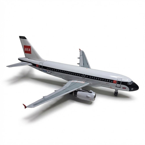 AeroClassics 1/400 Airbus A319 British Airways G-EUPJ BEA heritage livery model aircraft