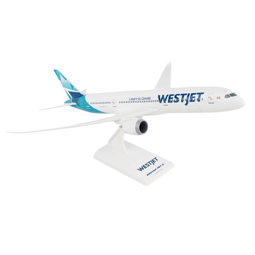 Skymarks 1:200 Boeing 787-9 Dreamliner WestJet new livery model aircraft