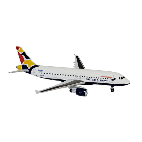 Aviation 400 British Airways Airbus A320 G-BUSI Denmark Wings 1/400 AV4320001