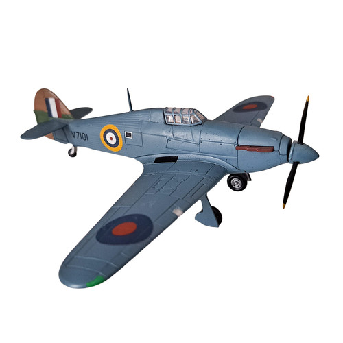 Corgi Aviation Archive 1/72 Hawker Hurricane Mk.I V7101 RAF No.69 Squadron George Burges Luqa Malta AA32014 diecast model aircraft