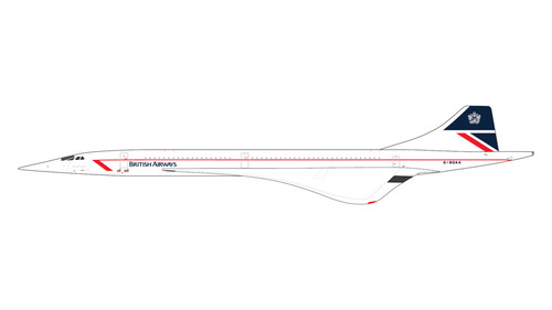 GeminiJets 1/400 British Airways Concorde G-BOAA Landor Livery Model Aircraft