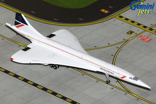 GeminiJets 1/400 British Airways Concorde G-BOAA Landor Livery Model Aircraft