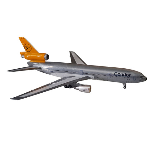 Gemini Jets Condor 'Metal Finish' DC-10 Series 30 D-ADQO Scale 1/400 GJCFG210