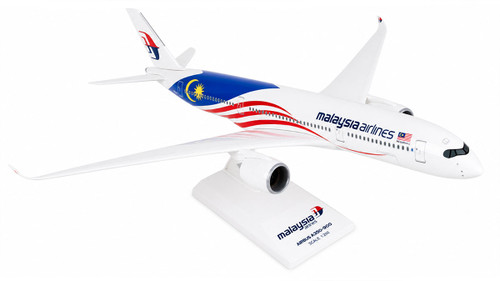Skymarks 1/200 Airbus A350-900 Malaysia Airlines Malaysia Negaraku 9M-MAC snap-fit model aircraft SKR1073