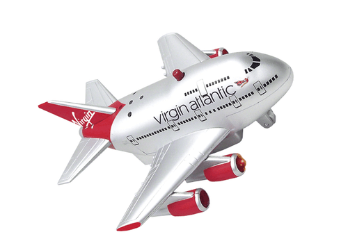 Virgin fun plane with lights and sound