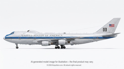 Inflight 200 United States Air Force Boeing E-4B 747-200B 1:200 IFE4BUSAFB-ai