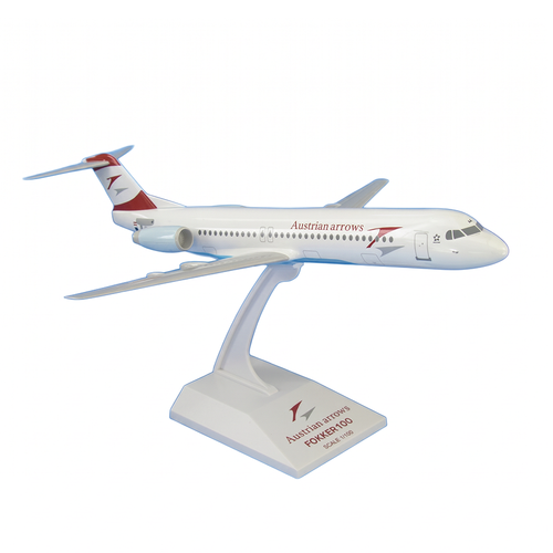 Skymarks Austrian Arrows Fokker 100 diecast model in 1/100 scale SKR359
