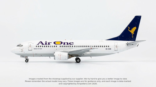 J-Fox Air One Boeing 737-400 EI-COK 1/200 limited edition model