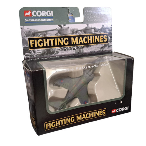 Corgi Fighting Machines RAF Harrier GR.3 model aircraft, product code CS90116.