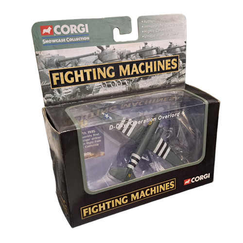 Corgi CS90136 Fighting Machines Douglas Dakota D-Day Operation Overlord diecast aircraft model.
