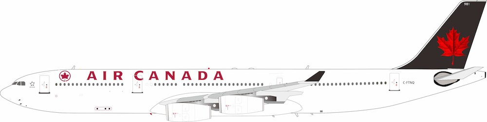 Inflight 200 Air Canada Airbus A340-300 C-FTNQ Scale 1/200 B-343-AC-TNQ