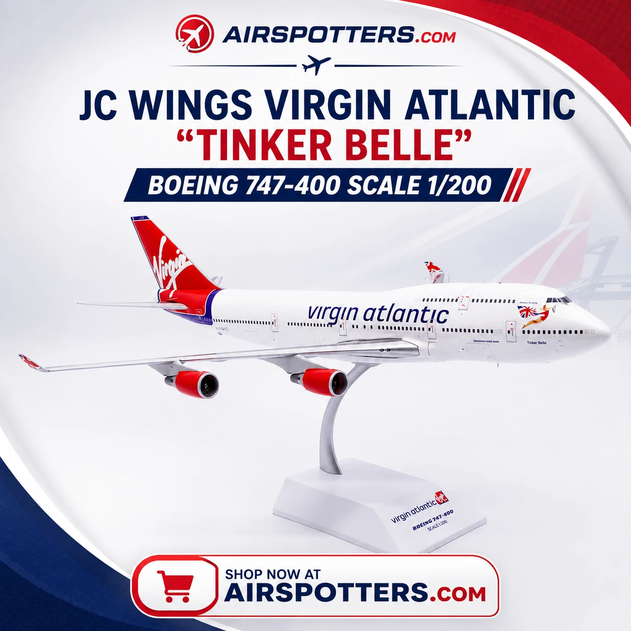 Shop Now and own a model 747.